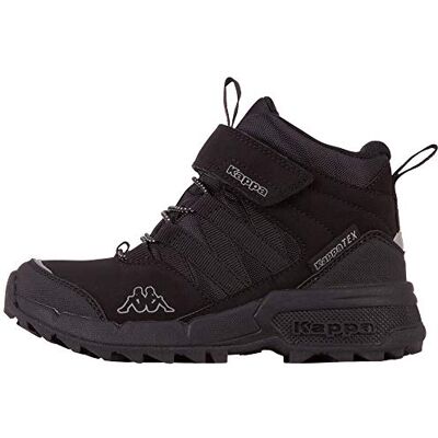 Kappa Unisex Kinder Thabo Tex K Unisex Kids Straßen Laufschuh, 1111 Black, 25 EU Kappa Unisex Kinder Thabo Tex K Unisex Kids Straßen Laufschuh, 1111 Black, 25 EU