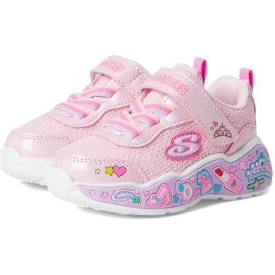 Skechers Baby Mädchen Play Scene Fun Squad Turnschuhe, Light Pink Synthetic/Multi Trim, 23 EU Skechers Baby Mädchen Play Scene Fun Squad Turnschuhe, Light Pink Synthetic/Multi Trim, 23 EU