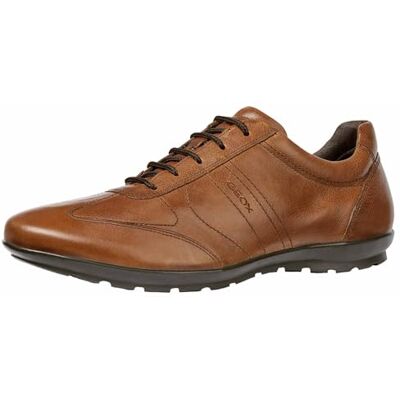Geox Herren Uomo Symbol B Sneaker, Brown Cotto, 40 EU Geox Herren Uomo Symbol B Sneaker, Brown Cotto, 40 EU