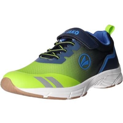 JAKO Jungen J-NI Cise Ev Sportschuh, Dk Navy Lime, 37 EU JAKO Jungen J-NI Cise Ev Sportschuh, Dk Navy Lime, 37 EU