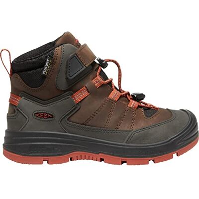 KEEN Redwood MID WP-C Hiking Boot, Harvest Gold/Vintage Indigo, 29 EU KEEN Redwood MID WP-C Hiking Boot, Harvest Gold/Vintage Indigo, 29 EU