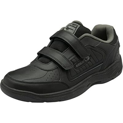 Gola Sport Belmont 2 Wide Twin BAR Fitness Walking Shoe AMA074BB Black Gola Sport Belmont 2 Wide Twin BAR Fitness Walking Shoe AMA074BB Black