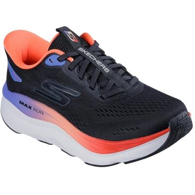 Skechers Damen Max Run Turnschuhe, Black Textile/Multi Trim, 40 EU Skechers Damen Max Run Turnschuhe, Black Textile/Multi Trim, 40 EU