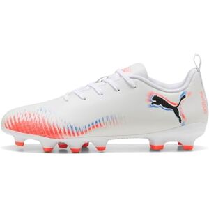 Puma Unisex Kinder Future 8 Play Fg/Ag Jr Fussballschuh,  Weiß  Schwarz Leuchtendes Rot, 36 EU Puma Unisex Kinder Future 8 Play Fg/Ag Jr Fussballschuh,  Weiß  Schwarz Leuchtendes Rot, 36 EU