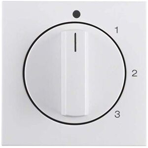 Berker 1096898900 Zentralstück mit Drehknopf für 3-Stufenschalter, S.1, polarweiß glänzend Berker 1096898900 Zentralstück mit Drehknopf für 3-Stufenschalter, S.1, polarweiß glänzend