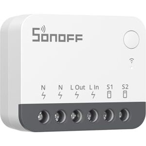 SONOFF ZBMINIR2 Zigbee Smart Schalter, Zigbee 3.0 Lictschalter, Zigbee Smart Switch Funktioniert mit Alexa & Google Home, Zigbee Hub Erforderlich, Neutralleitung Erforderlich SONOFF ZBMINIR2 Zigbee Smart Schalter, Zigbee 3.0 Lictschalter, Zigbee Smart Switch Funktioniert mit Alexa & Google Home, Zigbee Hub Erforderlich, Neutralleitung Erforderlich