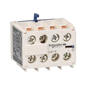 Schneider Electric TeSys Hilfschalterblock, unverzögert, 2S+2Ö, Schraubklemmen, Artikelnummer LA1KN22 Schneider Electric TeSys Hilfschalterblock, unverzögert, 2S+2Ö, Schraubklemmen, Artikelnummer LA1KN22