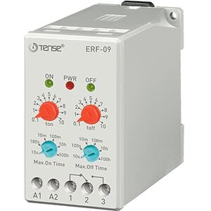 TENSE ERF-09 Multifunktions-Blinkrelais Zeitbereich: 0,1s 100h Nennspannung 160-260 V AC TENSE ERF-09 Multifunktions-Blinkrelais Zeitbereich: 0,1s 100h Nennspannung 160-260 V AC