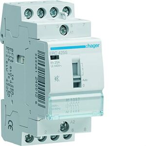 Hager erc425s Schütz leise manuell 25 A 4 Na 230 V Hager erc425s Schütz leise manuell 25 A 4 Na 230 V
