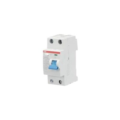 ABB F200 RCCB, 2-polig, 16A, 10mA Typ A 230V ac ABB F200 RCCB, 2-polig, 16A, 10mA Typ A 230V ac