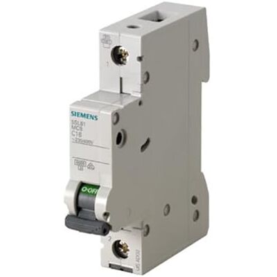 Siemens Ingenuity for life Leitungsschutzschalter 6kA 1 polig Typ B 32A Siemens Ingenuity for life Leitungsschutzschalter 6kA 1 polig Typ B 32A