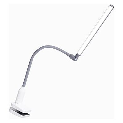 daylight UnoPro™ Klemmlampe – LED-Klemmleuchte, 95+ CRI, 6000K, 1150 Lux, 4 Helligkeitsstufen, Blendschutzschirm, Flexibler Arm, Robuste Klemme für Lesen, Basteln & Homeoffice, Weiß daylight UnoPro™ Klemmlampe – LED-Klemmleuchte, 95+ CRI, 6000K, 1150 Lux, 4 Helligkeitsstufen, Blendschutzschirm, Flexibler Arm, Robuste Klemme für Lesen, Basteln & Homeoffice, Weiß