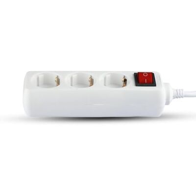 V-TAC Adapter & Steckdosen Verlängerungssteckdosen Schalter IP20 Weiß V-TAC Adapter & Steckdosen Verlängerungssteckdosen Schalter IP20 Weiß