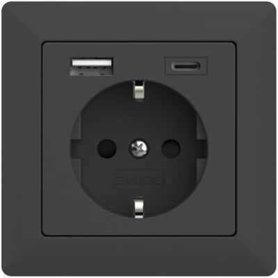 2USB Einbau Steckdose inCharge PRO 55 USB-A & USB-C 15 W 32 mm Tiefe Energieeffizient & stilvoll Glänzend Weiß 2USB Einbau Steckdose inCharge PRO 55 USB-A & USB-C 15 W 32 mm Tiefe Energieeffizient & stilvoll Glänzend Weiß