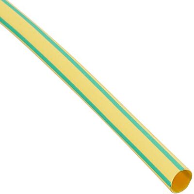 Pro Power 15091 Nor mal Wall Fla me Schrumpfschlauch, 3,2 mm x 5 m, Grün/Gelb Pro Power 15091 Nor mal Wall Fla me Schrumpfschlauch, 3,2 mm x 5 m, Grün/Gelb