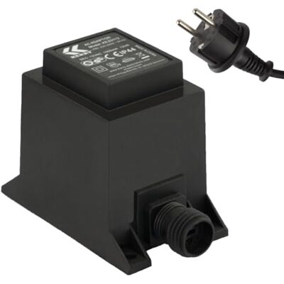 Kerry Electronics Netzteil 12 Watt IP44, LED-Trafo, Transformator 230V auf 12V, Netzkabel 2-Pin-Stecker, Netzstecker 2 Polig, 12V Adapter, Netzteil-Adapter, Netzgerät, Netzadapter, Niederspannung für LED-Lichterketten Kerry Electronics Netzteil 12 Watt IP44, LED-Trafo, Transformator 230V auf 12V, Netzkabel 2-Pin-Stecker, Netzstecker 2 Polig, 12V Adapter, Netzteil-Adapter, Netzgerät, Netzadapter, Niederspannung für LED-Lichterketten