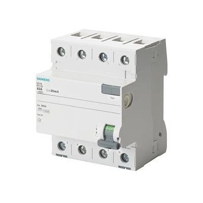 Siemens - 5SV47440 - 4P - Fehlerstromschutzschalter Siemens - 5SV47440 - 4P - Fehlerstromschutzschalter
