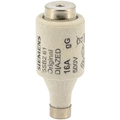 Siemens DIAZED-Sicherungseinsatz 500V 16A x1 Stück Siemens DIAZED-Sicherungseinsatz 500V 16A x1 Stück