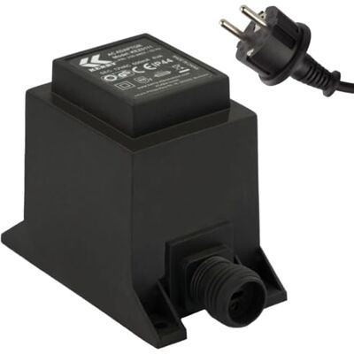 Kerry Electronics Netzteil 6 Watt IP44, LED-Trafo, Transformator 230V auf 12V, Netzkabel 2-Pin-Stecker, Netzstecker 2 Polig, 12V Adapter, Netzteil-Adapter, Netzgerät, Netzadapter, Niederspannung für LED-Lichterketten Kerry Electronics Netzteil 6 Watt IP44, LED-Trafo, Transformator 230V auf 12V, Netzkabel 2-Pin-Stecker, Netzstecker 2 Polig, 12V Adapter, Netzteil-Adapter, Netzgerät, Netzadapter, Niederspannung für LED-Lichterketten