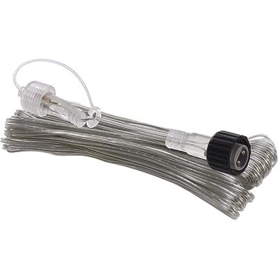 EMOS Connect System 10m Verlängerungskabel Standard, Erweiterungsteil B (ohne Lichterkette und Adapter), Zusatzkabel für Lichterketten, IP44 für Innen und Außen, einfache Installation, transparent EMOS Connect System 10m Verlängerungskabel Standard, Erweiterungsteil B (ohne Lichterkette und Adapter), Zusatzkabel für Lichterketten, IP44 für Innen und Außen, einfache Installation, transparent