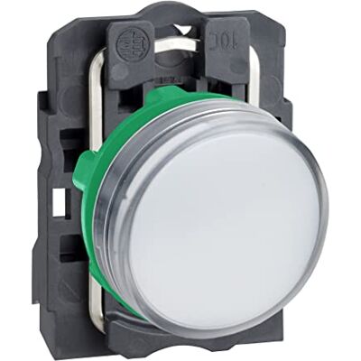 Schneider Electric Leuchtmelder, XB5 Harmony XB5 24V ac/dc Weiß, Ausschnitt-Ø 22mm Universal-LED Tafelmontage IP66, Schneider Electric Leuchtmelder, XB5 Harmony XB5 24V ac/dc Weiß, Ausschnitt-Ø 22mm Universal-LED Tafelmontage IP66,