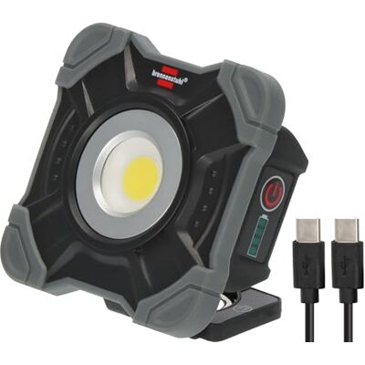Brennenstuhl Akku LED Arbeitsstrahler SH 1000 MAC (1000lm, IP54, Akku LED Arbeitsleuchte mit Magnet und Karabinerring, robustes Gehäuse) Brennenstuhl Akku LED Arbeitsstrahler SH 1000 MAC (1000lm, IP54, Akku LED Arbeitsleuchte mit Magnet und Karabinerring, robustes Gehäuse)