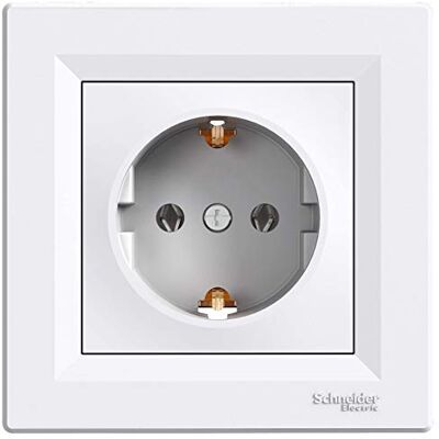Schneider Electric Asfora, 230 V, Polarweiss Schneider Electric Asfora, 230 V, Polarweiss
