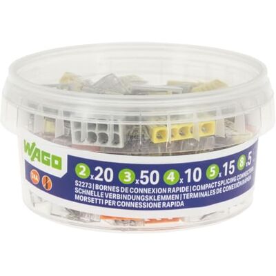 WAGO S2273 - Verbindungsklemmen - 100 Stück WAGO S2273 - Verbindungsklemmen - 100 Stück