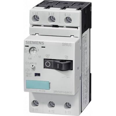 Siemens Sirius 3RV 3RV1 Motorschutzschalter, 1,8 → 2,5 A 90mm x 45mm Siemens Sirius 3RV 3RV1 Motorschutzschalter, 1,8 → 2,5 A 90mm x 45mm