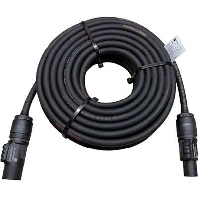 NWP Verlängerungskabel 10m powerCON True1 TOP Stecker auf powerCON True1 TOP Buchse 3x1,5mm² Gummischlauchleitung Linkkabel NWP Verlängerungskabel 10m powerCON True1 TOP Stecker auf powerCON True1 TOP Buchse 3x1,5mm² Gummischlauchleitung Linkkabel