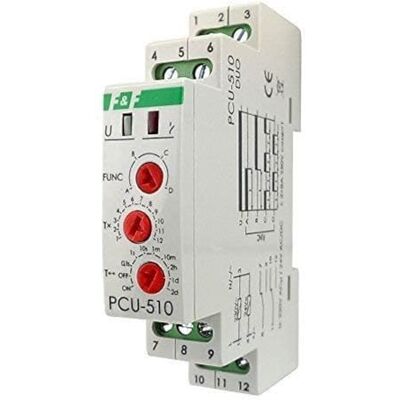 F2 Zeitrelais Multifunktionsrelais Multifunktionszeitrelais Relais PCU-510 DUO F&F 5403 F2 Zeitrelais Multifunktionsrelais Multifunktionszeitrelais Relais PCU-510 DUO F&F 5403