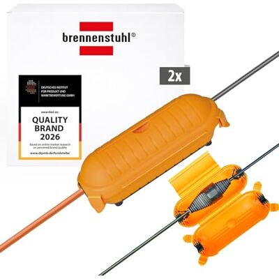 Brennenstuhl 2er Set Safe-Box Big IP44 / Schutzbox für Verlängerungskabel (Schutzkapsel für Kabel im Außenbereich) gelb Brennenstuhl 2er Set Safe-Box Big IP44 / Schutzbox für Verlängerungskabel (Schutzkapsel für Kabel im Außenbereich) gelb