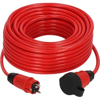 Brennenstuhl Professional Verlängerungskabel VQ 2200 IP44 (25m Kabel H07BQ-F 3G2,5 in rot, Baustelleneinsatz und ständiger Einsatz im Freien, Made in Germany) Brennenstuhl Professional Verlängerungskabel VQ 2200 IP44 (25m Kabel H07BQ-F 3G2,5 in rot, Baustelleneinsatz und ständiger Einsatz im Freien, Made in Germany)