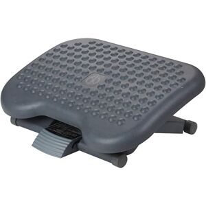 Q-Connect Premium Fußstütze aus Kunststoff / 3 Höhen Verstellbar 11 x 14 x 17 cm/Ergonomische Fußstützen Fußablage/Schwarz Q-Connect Premium Fußstütze aus Kunststoff / 3 Höhen Verstellbar 11 x 14 x 17 cm/Ergonomische Fußstützen Fußablage/Schwarz