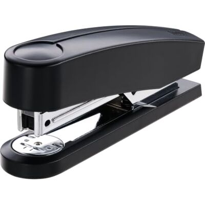 Novus B2 Heftgerät, 25 Blatt Heftleistung, Schwarz Bürotacker mit Oberlademechanik Metallgerät mit Kunststoffmantel 200 Heftklammern 24/6 inklusive Novus B2 Heftgerät, 25 Blatt Heftleistung, Schwarz Bürotacker mit Oberlademechanik Metallgerät mit Kunststoffmantel 200 Heftklammern 24/6 inklusive