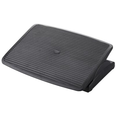 hjh OFFICE 721050 Fußstütze Büro PIEDINO Stripe Kunststoff Fußablage Anthrazit hjh OFFICE 721050 Fußstütze Büro PIEDINO Stripe Kunststoff Fußablage Anthrazit