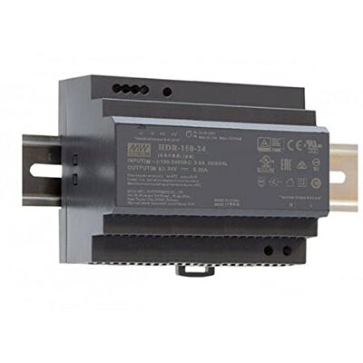 MEAN WELL HDR-150-12 135,6 W 12 V 11,3 A DIN-Schienen-Netzteil DIN-RAIL MEAN WELL HDR-150-12 135,6 W 12 V 11,3 A DIN-Schienen-Netzteil DIN-RAIL