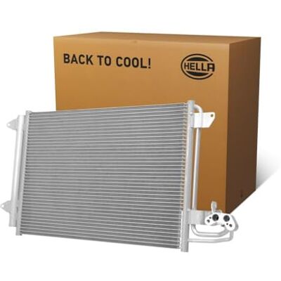 HELLA 8FC 366 220-431 Kondensator, Klimaanlage Kühlrohre parallel Aluminium mit Dichtungen mit Trockner HELLA 8FC 366 220-431 Kondensator, Klimaanlage Kühlrohre parallel Aluminium mit Dichtungen mit Trockner