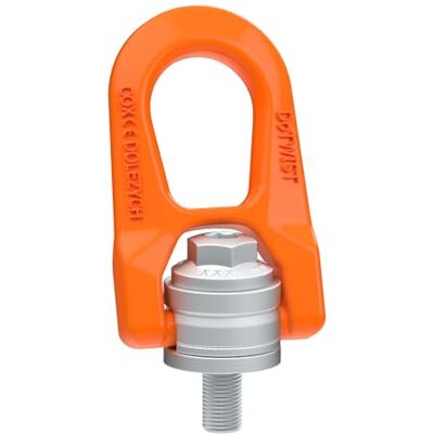 Dolezych Premium Anschlagwirbel; Tragfähigkeit: 1.300 kg; Gewinde: M12; Länge Gewinde: 21 mm; SF: 4 DoTwist Dolezych Premium Anschlagwirbel; Tragfähigkeit: 1.300 kg; Gewinde: M12; Länge Gewinde: 21 mm; SF: 4 DoTwist
