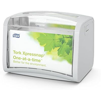 Tork 272613 Xpressnap Tischspender für N4 Spenderservietten / Serviettenspender in Hellgrau Tork 272613 Xpressnap Tischspender für N4 Spenderservietten / Serviettenspender in Hellgrau