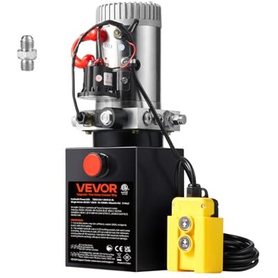 VEVOR Hydraulikpumpe Hydraulikaggregat 12V 3,8L Hydraulikaggregat 1600 W, Einfachwirkende Hydraulikpumpe Hydraulic Power Pack, 1 Gal Tank Hand Pump Hydraulikaggregat, für Aufzüge, Gabelstapler usw. VEVOR Hydraulikpumpe Hydraulikaggregat 12V 3,8L Hydraulikaggregat 1600 W, Einfachwirkende Hydraulikpumpe Hydraulic Power Pack, 1 Gal Tank Hand Pump Hydraulikaggregat, für Aufzüge, Gabelstapler usw.