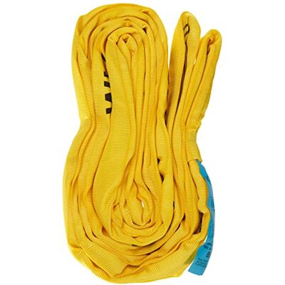 Braun 30051RS Rundschlinge 3000 kg Tragkraft, 5 m Umfang, endlos mit Polyesterkern, gelb Braun 30051RS Rundschlinge 3000 kg Tragkraft, 5 m Umfang, endlos mit Polyesterkern, gelb