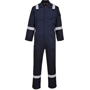 Portwest FR21 Leichter Anti-Statik Flammenresistenter Overall 210g Marine, 4XL Portwest FR21 Leichter Anti-Statik Flammenresistenter Overall 210g Marine, 4XL