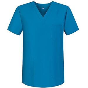 MISEMIYA Medizinische Uniformen Unisex Top Krankenschwester Krankenhaus Berufskleidung BZ-6801 Medium, Türkis 68 MISEMIYA Medizinische Uniformen Unisex Top Krankenschwester Krankenhaus Berufskleidung BZ-6801 Medium, Türkis 68