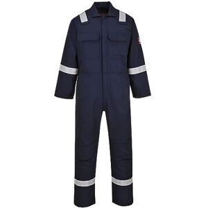 Portwest BIZ5 Herren Flammenresistenter Reflektierender Overall Bizweld Iona FR Marineblau, 5XL Portwest BIZ5 Herren Flammenresistenter Reflektierender Overall Bizweld Iona FR Marineblau, 5XL