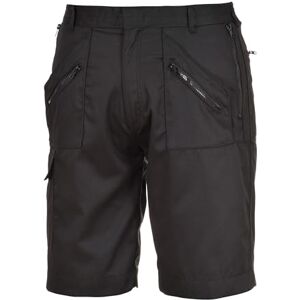 Portwest S889 Elastische Action-Arbeitskleidung-Sicherheitsshorts Schwarz, 4XL Portwest S889 Elastische Action-Arbeitskleidung-Sicherheitsshorts Schwarz, 4XL