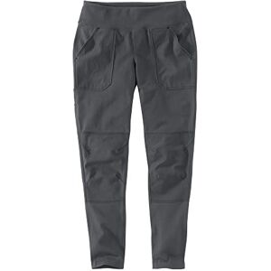 Carhartt Damen Force Lightweight (Regular and Plus Size) Leggings, Oyster Gray, L Carhartt Damen Force Lightweight (Regular and Plus Size) Leggings, Oyster Gray, L