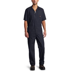 Dickies Kurzärmeliger Herren-Overall, Dunkelmarineblau, V1, M Dickies Kurzärmeliger Herren-Overall, Dunkelmarineblau, V1, M