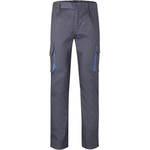 VELILLA 103004 Hose mit Mehreren Taschen, Grau und Himmelblau, 42 VELILLA 103004 Hose mit Mehreren Taschen, Grau und Himmelblau, 42