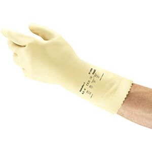 Ansell AlphaTec 87-600 Chemikalienschutz-Handschuhe, Mehrzweck-Arbeitshandschuhe, Chemisch Beständig, Gute Fingerbeweglichkeit und Tastsensibilität, Größe L (12 Paar) Ansell AlphaTec 87-600 Chemikalienschutz-Handschuhe, Mehrzweck-Arbeitshandschuhe, Chemisch Beständig, Gute Fingerbeweglichkeit und Tastsensibilität, Größe L (12 Paar)